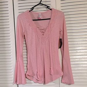 Pink Long sleeve shirt Size XS